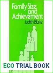 Family Size and Achievement (Studies in Demography)