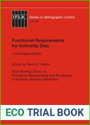 Functional Requirements for Authority Data