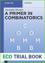 A Primer in Combinatorics (De Gruyter Textbook)
