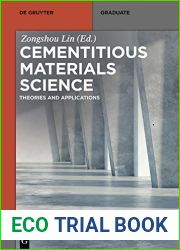 Cementitious Materials Science: Theories and Applications (De Gruyter STEM)