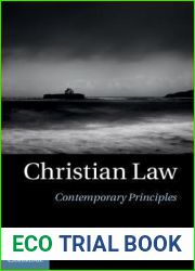 Christian Law: Contemporary Principles
