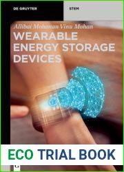 Wearable Energy Storage Devices (De Gruyter STEM)