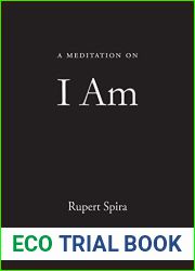 A Meditation on I Am
