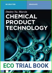 Chemical Product Technology (De Gruyter Textbook)