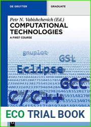 Computational Technologies: A First Course (De Gruyter Textbook)