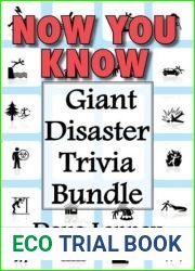 Now You Know - Giant Disaster Trivia Bundle: Now You Know Crime Scenes Now You Know Extreme Weather Now You Know Disasters