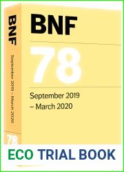 BNF 78 (British National Formulary) September 2019