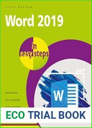 Word 2019 in easy steps
