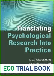 Translating Psychological Research Into Practice