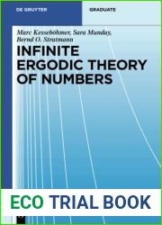 Infinite Ergodic Theory of Numbers (De Gruyter Textbook)