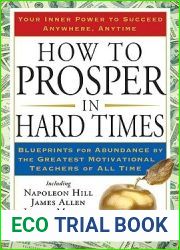 How to Prosper in Hard Times: Blueprints for Abundance by the Greatest Motivational Teachers of All Time