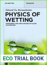 Physics of Wetting