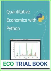 Quantitative Economics with Python