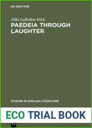 Paedeia through laughter (Studies in English Literature)