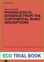 Phonological Evidence from the Continental Runic Inscriptions
