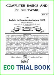 BCS-011 Computer Basics and PC Software