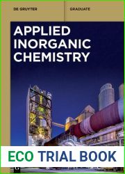 [Set Applied Inorganic Chemistry, Volume 1-3] (De Gruyter Textbook, 1-2)