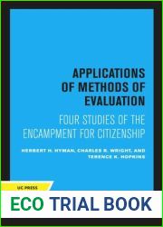 Applications of Methods of Evaluation: Four Studies of the Encampment for Citizenship