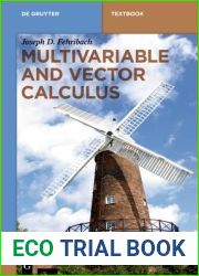 Multivariable and Vector Calculus