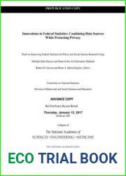 Innovations in Federal Statistics: Combining Data Sources While Protecting Privacy