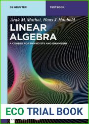 Linear Algebra (De Gruyter Textbook)
