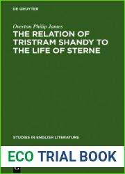 The Relation of Tristram Shandy to the Life of Sterne