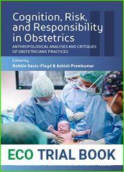 Cognition, Risk, and Responsibility in Obstetrics: Anthropological Analyses and Critiques of Obstetricians| Practices (The Anthropology of Obstetrics and … of a Biomedical Profession Book 2)