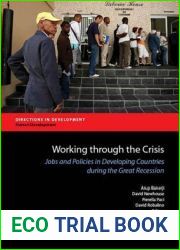 Working Through the Crisis: Jobs and Policies in Developing Countries During the Great Recession