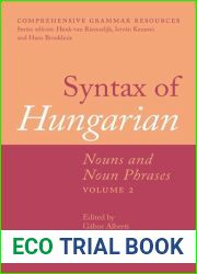 Syntax of Hungarian
