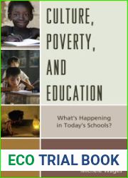 Culture, Poverty, and Education