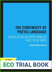 The Continuity of Poetic Language