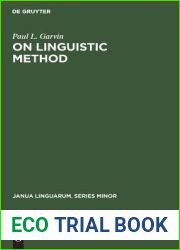 On Linguistic Method: Selected Papers (Janua Linguarum. Series Minor)
