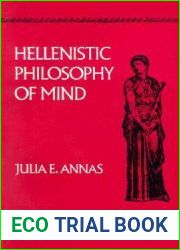 Hellenistic Philosophy of Mind (Hellenistic Culture and Society) (Volume 8)