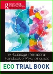 The Routledge International Handbook of Psycholinguistic and Cognitive Processes