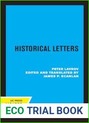 Historical Letters: Peter Lavrov