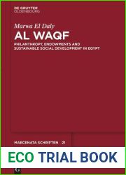Al Waqf: Philanthropy, Endowments and Sustainable Social Development in Egypt