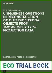 Uniqueness Questions in Reconstruction of Multidimensional Objects from Tomography-Type Projection Data