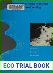 Management of toxic materials in an international setting