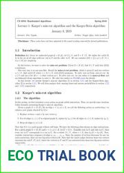 Lecture Notes for CS 6550