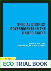 Special District Governments in the United States