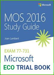 MOS 2016 Study Guide for Microsoft Outlook (MOS Study Guide)