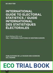 International Guide to Electoral Statistics Guide international des statistiques electorales