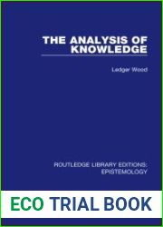 The Analysis of Knowledge,
