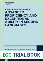 Advanced Proficiency and Exceptional Ability in Second Languages