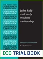 John Lyly and Early Modern Authorship