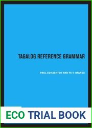 Tagalog reference grammar