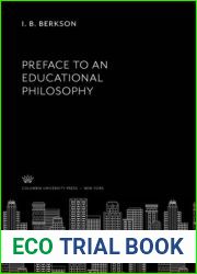Preface to an Educational Philosophy