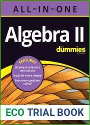 Algebra II All-in-One For Dummies