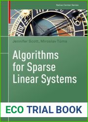 Algorithms for Sparse Linear Systems (Necas Center Series)