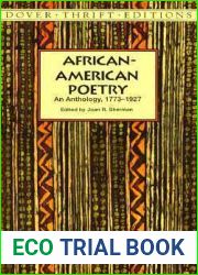 African-American Poetry: An Anthology, 1773-1927 (Dover Thrift Editions)
